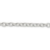 16" Sterling Silver 6.25mm Fancy Patterned Rolo Chain Necklace