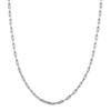 30" Sterling Silver 3.25mm Elongated Open Link Chain Necklace