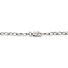 16" Sterling Silver 3.75mm Fancy Patterned Rolo Chain Necklace