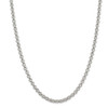 30" Sterling Silver 5mm Rolo Chain Necklace