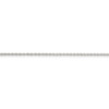 18" Sterling Silver 1.3mm Loose Rope Chain Necklace w/2in ext.