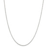 18" Sterling Silver 1.4mm Singapore Chain Necklace