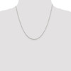 20" Sterling Silver 1.4mm Singapore Chain Necklace