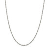 18" Sterling Silver 2.25mm Singapore Chain Necklace