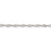 16" Sterling Silver 3.5mm Singapore Chain Necklace