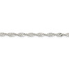 24" Sterling Silver 3.5mm Singapore Chain Necklace