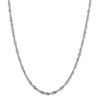 24" Sterling Silver 3.5mm Singapore Chain Necklace