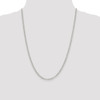 24" Sterling Silver 3mm Rolo Chain Necklace