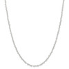 20" Sterling Silver 3.5mm Fancy Heart Link Chain Necklace