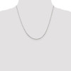 20" Sterling Silver 1.75mm Singapore Chain Necklace