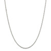 18" Sterling Silver 2mm Singapore Chain Necklace