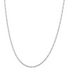 20" Sterling Silver 1.75mm Figaro Chain Necklace