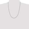 24" Sterling Silver 2.5mm Figaro Chain Necklace