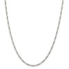 20" Sterling Silver 2.85mm Figaro Chain Necklace