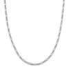 20" Sterling Silver 3.5mm Figaro Chain Necklace