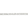 26" Sterling Silver 4.5mm Figaro Chain Necklace