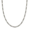 20" Sterling Silver 5.5mm Figaro Chain Necklace