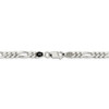 24" Sterling Silver 5.5mm Figaro Chain Necklace