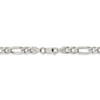 24" Sterling Silver 6.75mm Figaro Chain Necklace