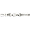18" Sterling Silver 8mm Figaro Chain Necklace