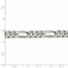18" Sterling Silver 8mm Figaro Chain Necklace