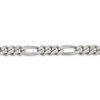 18" Sterling Silver 9mm Figaro Chain Necklace