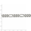 30" Sterling Silver 9mm Figaro Chain Necklace