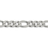 24" Sterling Silver 13.5mm Figaro Chain Necklace