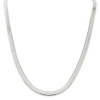 24" Sterling Silver 7mm Magic Herringbone Chain Necklace