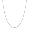 20" Sterling Silver 1.25mm Beaded Chain Necklace