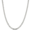 18" Sterling Silver 5.7mm Flat Anchor Chain Necklace