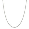 20" Sterling Silver 2.8mm Open Elongated Link Chain Necklace