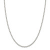 16" Sterling Silver 3.2mm Open Elongated Link Chain Necklace