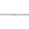 20" Sterling Silver 3.2mm Open Elongated Link Chain Necklace