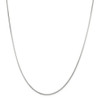 16" Sterling Silver 1.25mm Octagonal Snake Chain Necklace