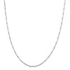 18" Sterling Silver 1.25mm Fancy Beaded Box Chain Necklace