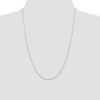 24" Sterling Silver 1.30mm Forzantina Cable Chain Necklace