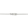 18" Sterling Silver 1mm Oval Box Chain Necklace