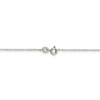 20" Sterling Silver .9mm Flat Link Cable Chain Necklace