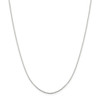 18" Sterling Silver 1mm Flat Link Cable Chain Necklace