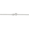 18" Sterling Silver 1.4mm Diamond-cut Forzantina Cable Chain Necklace