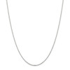 20" Sterling Silver 1.4mm Diamond-cut Forzantina Cable Chain Necklace