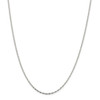 24" Sterling Silver 1.65mm Twisted Herringbone Chain Necklace