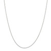 16" Sterling Silver .95mm Round Franco Chain Necklace