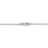 16" Sterling Silver 1mm Round Franco Chain Necklace