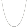 20" Sterling Silver 1mm Round Franco Chain Necklace
