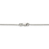 16" Sterling Silver 1.25mm Round Franco Chain Necklace