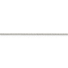 20" Sterling Silver 1.25mm Round Franco Chain Necklace