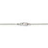 20" Sterling Silver 1.2mm Patterned Diamond-cut Snake Chain Necklace