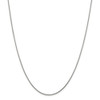 18" Sterling Silver 1.2mm Snake Chain Necklace w/2in ext.